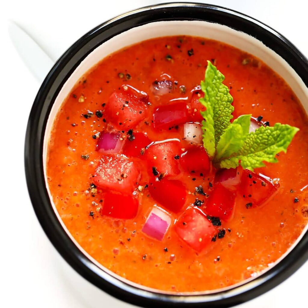 Chilled Gazpacho Soup
